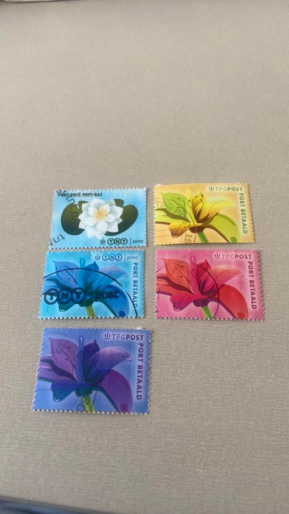 Nederland, Postzegels en Munten, Ophalen of Verzenden, Gestempeld