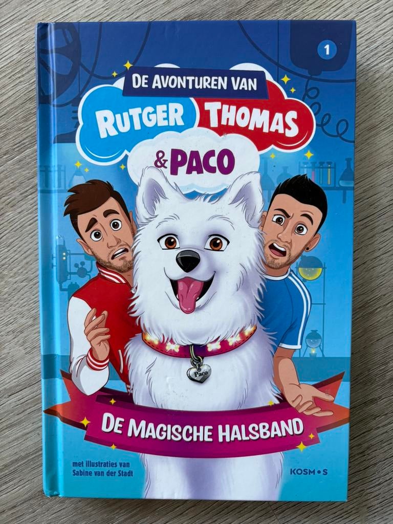 Rutger, Thomas &Paco De Magische halsband, Ophalen, Zo goed als nieuw