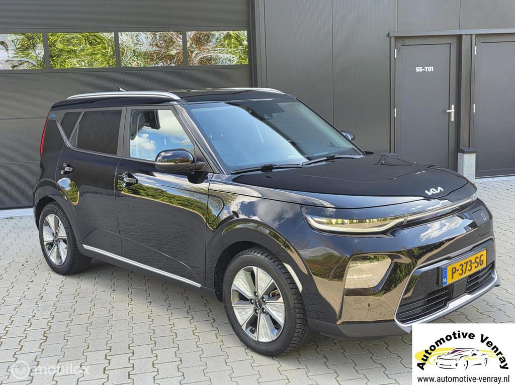 Kia e-Soul 64kWh DynamicPlusLine | 204PK | SOH 100% | ACC, Gebruikt, 1657 kg, Zwart, 64 kWh