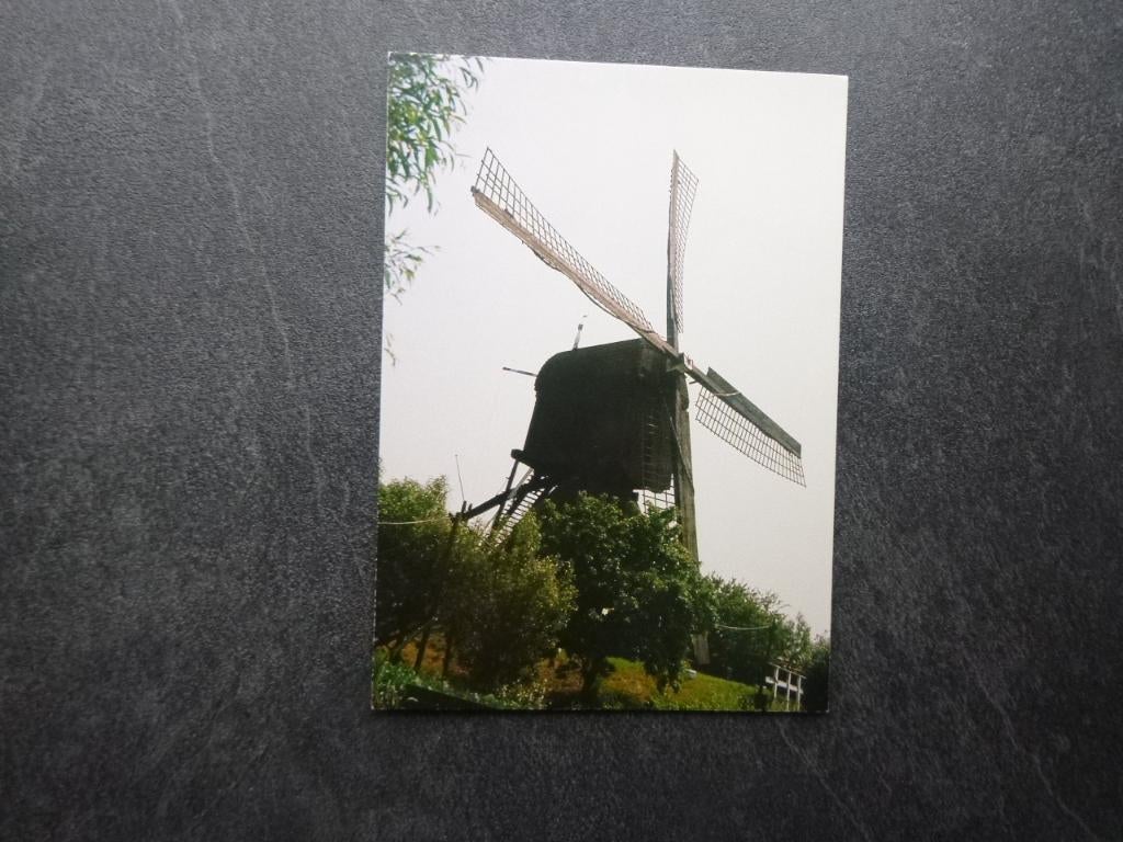 Alblasserdam, de Blokker wipmolen 1986, Verzenden, 1980 tot heden, Ongelopen, Noord-Brabant