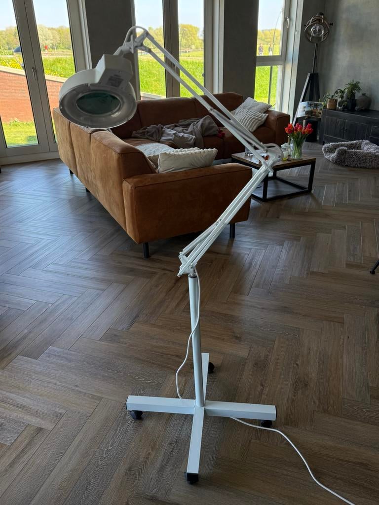 Verrijdbare Loeplamp Velleman VTLAMP2WN - Ideaal voor precis, Ophalen, Gebruikt, Loeplamp