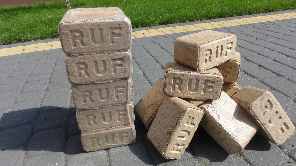 Houtbriketten RUF, Tuin en Terras, Haardhout, Minder dan 3 m³, Ophalen