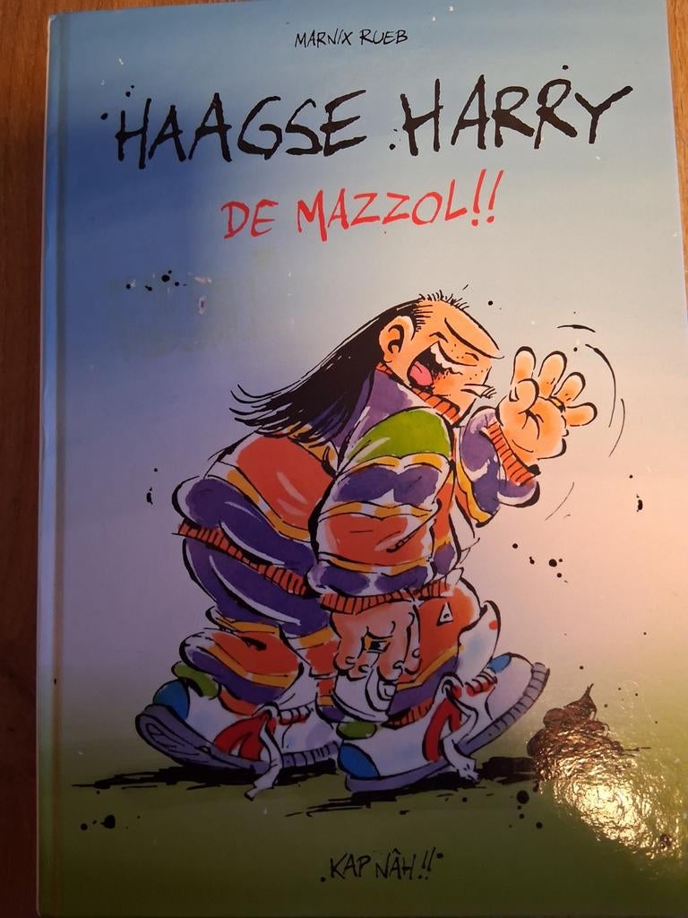 Haagse Harry - De Mazzol!! Stripboek Marnix Rueb, Eén stripboek, Ophalen of Verzenden, Zo goed als nieuw, Marnix Rueb