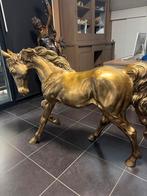 Groot Messing Bronzen Paard Beeld 5500€- Prachtige Decoratie, Ophalen