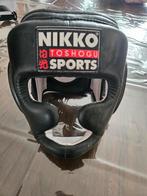 Boks/kickboks hoofdbeschermer Nikko Sports, maat M, Ophalen of Verzenden, Gebruikt, Bokshelm