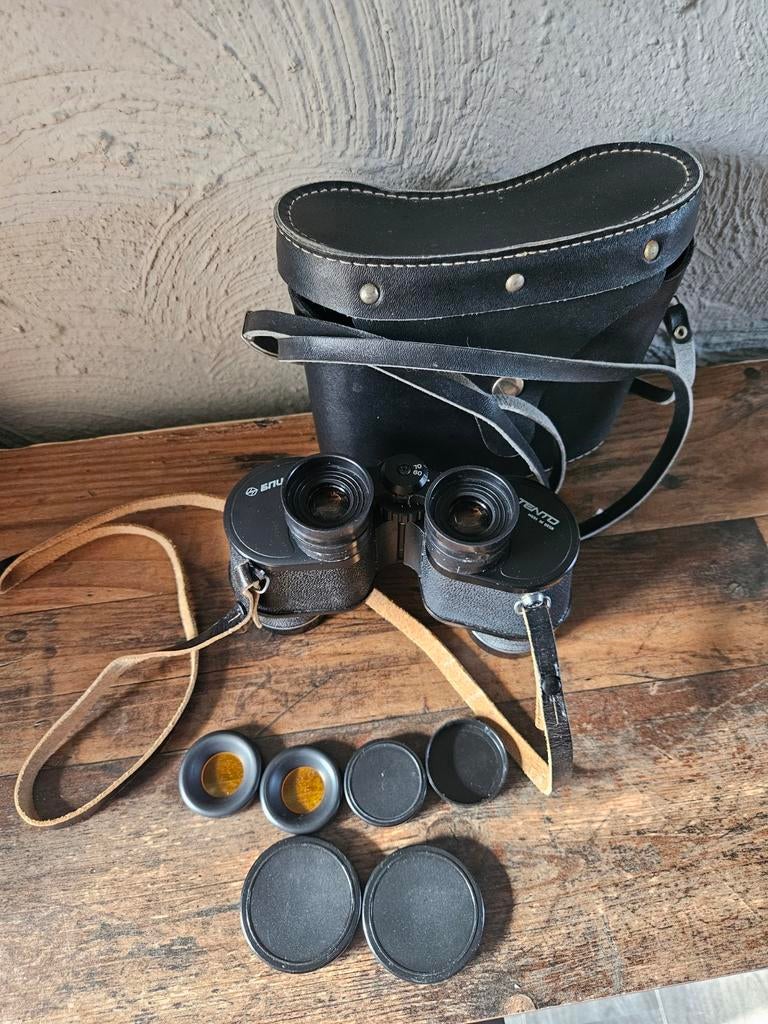 Tento BPC 7x35 Verrekijker met leren  koker - Made in USSR, Audio, Tv en Foto, Optische apparatuur | Verrekijkers, Gebruikt, Minder dan 8x