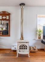 Houtkachel Jøtul F 400 / F400 Wit, Ophalen of Verzenden, Gebruikt