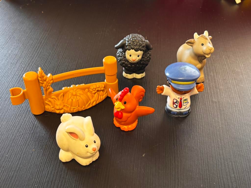 Little people dieren en poppetje, Ophalen of Verzenden, Speelset