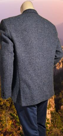 HARRIS TWEED🙋‍♂️  blauw maat 24=NL48 kort, Kleding | Heren, Kostuums en Colberts, Harris Tweed, Zo goed als nieuw, Verzenden