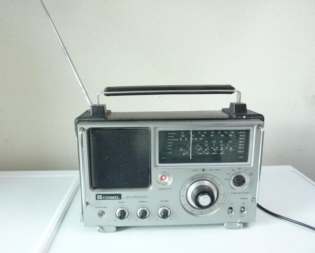 Vintage Cosmel HA-5700 multi - band radio., Ophalen of Verzenden, Gebruikt, Overige typen
