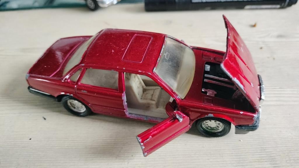 JAGUAR XJ 6 vintage MATCHBOX SUPERKINGS 1/43 UIT 1987, Ophalen of Verzenden, Gebruikt, Auto, Matchbox
