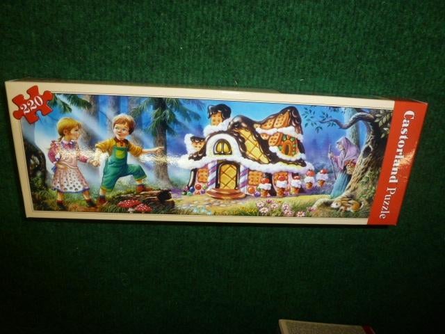 NIEUW Castorland puzzel Hans en Grietje 220 stukjes, Ophalen of Verzenden, Meer dan 50 stukjes, Nieuw, 6 jaar of ouder