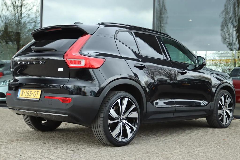 Volvo XC40 RECHARGE P8 AWD R-DESIGN 408PK € 25.850,00, Gebruikt, Zwart, Origineel Nederlands, 408 pk