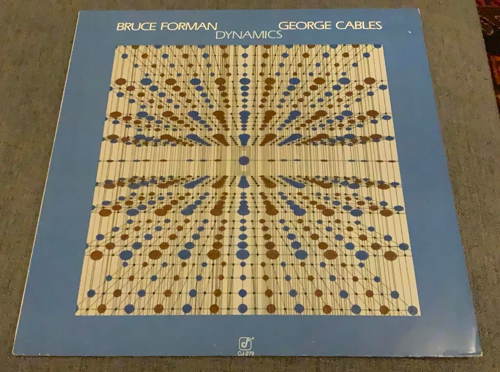 VINYL LP BRUCE FORMAN & GEORGE CABLES DYNAMICS 1985 CONCORD, Gebruikt, Verzenden, 1980 tot heden, 12 inch