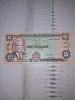 Jamaica 5 Dollars biljet 1989 - Norman Manley UNC, Ophalen of Verzenden, Midden-Amerika