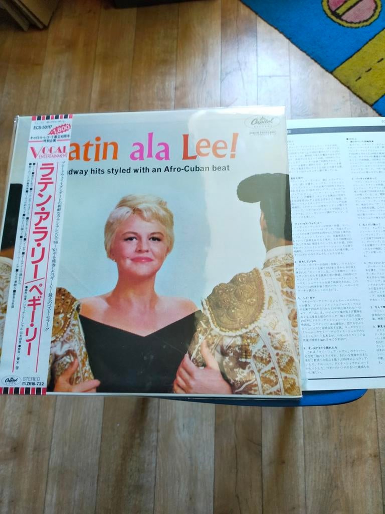 Peggy Lee - Latin ( vinyl lp ), Cd's en Dvd's, Ophalen of Verzenden, Zo goed als nieuw, 12 inch