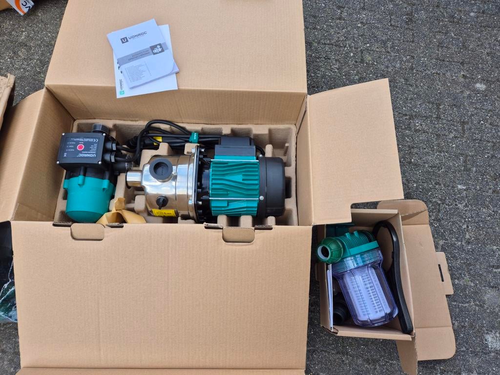 Vonroc hydrofoorpomp GP528AC met voorfilter, Ophalen of Verzenden, Nieuw, Dompelpomp