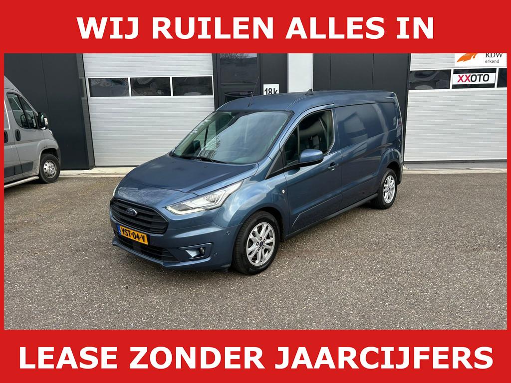 Ford Transit Connect 1.5 EcoBlue L2 full opties euro 6, Auto's, Bestelauto's, Voorwielaandrijving, Gebruikt, Euro 6, 4 cilinders