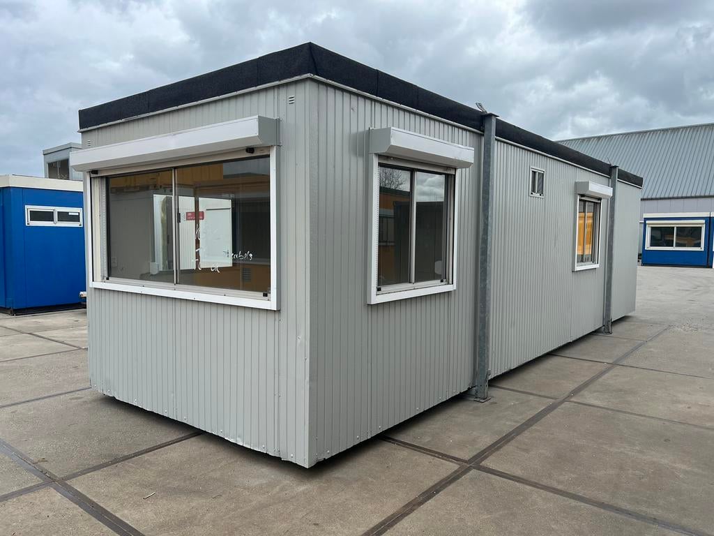 Kantoorunit 10x3 meter | airco, Ophalen