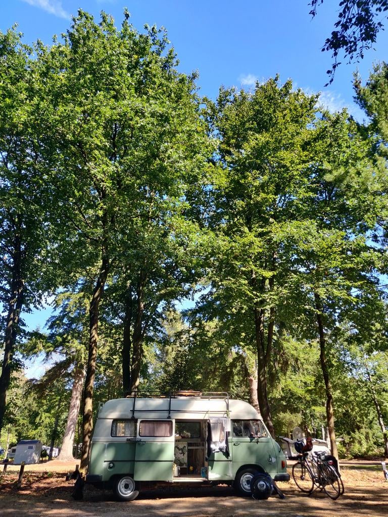 Mercedes Benz (Hanomag Henschel) L206D Camper, Caravans en Kamperen, Campers, Buscamper of Camperbus, Dakluik, Tot en met 2, Particulier