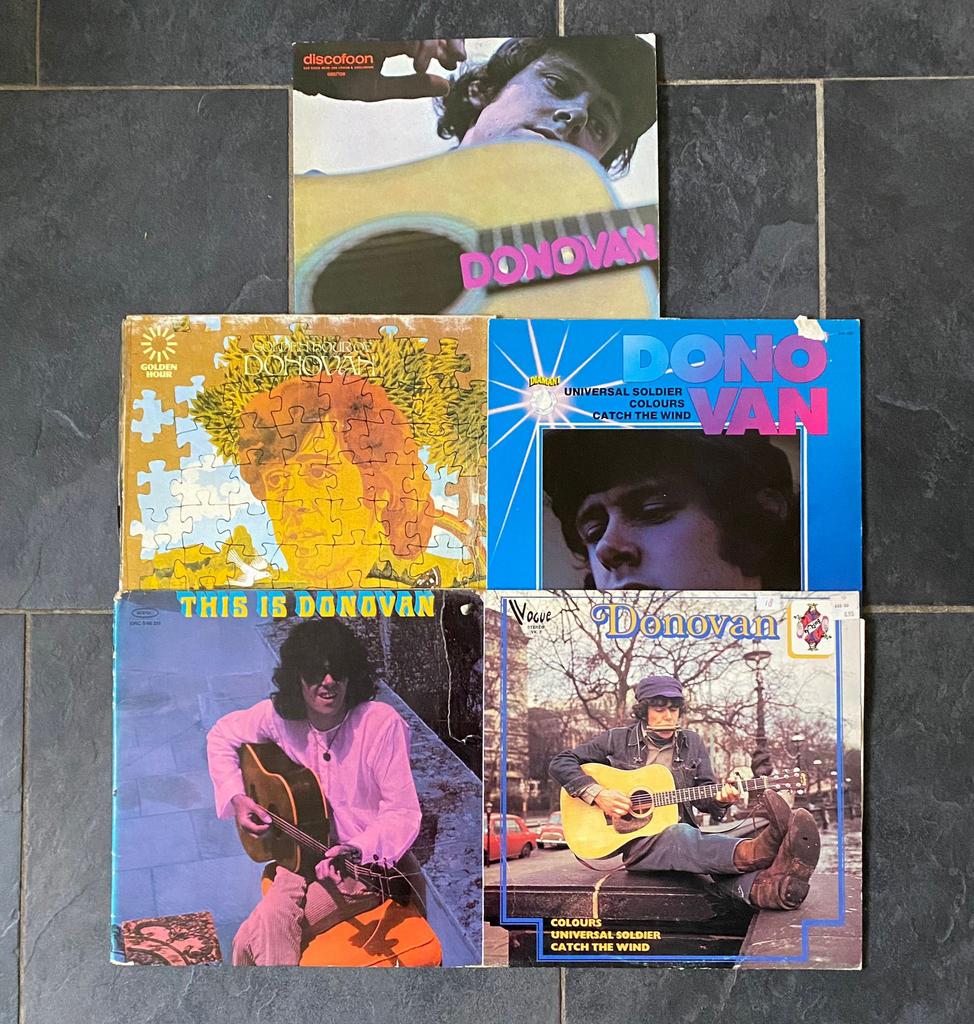 Donovan 6 lp’s, Ophalen, Zo goed als nieuw, 12 inch