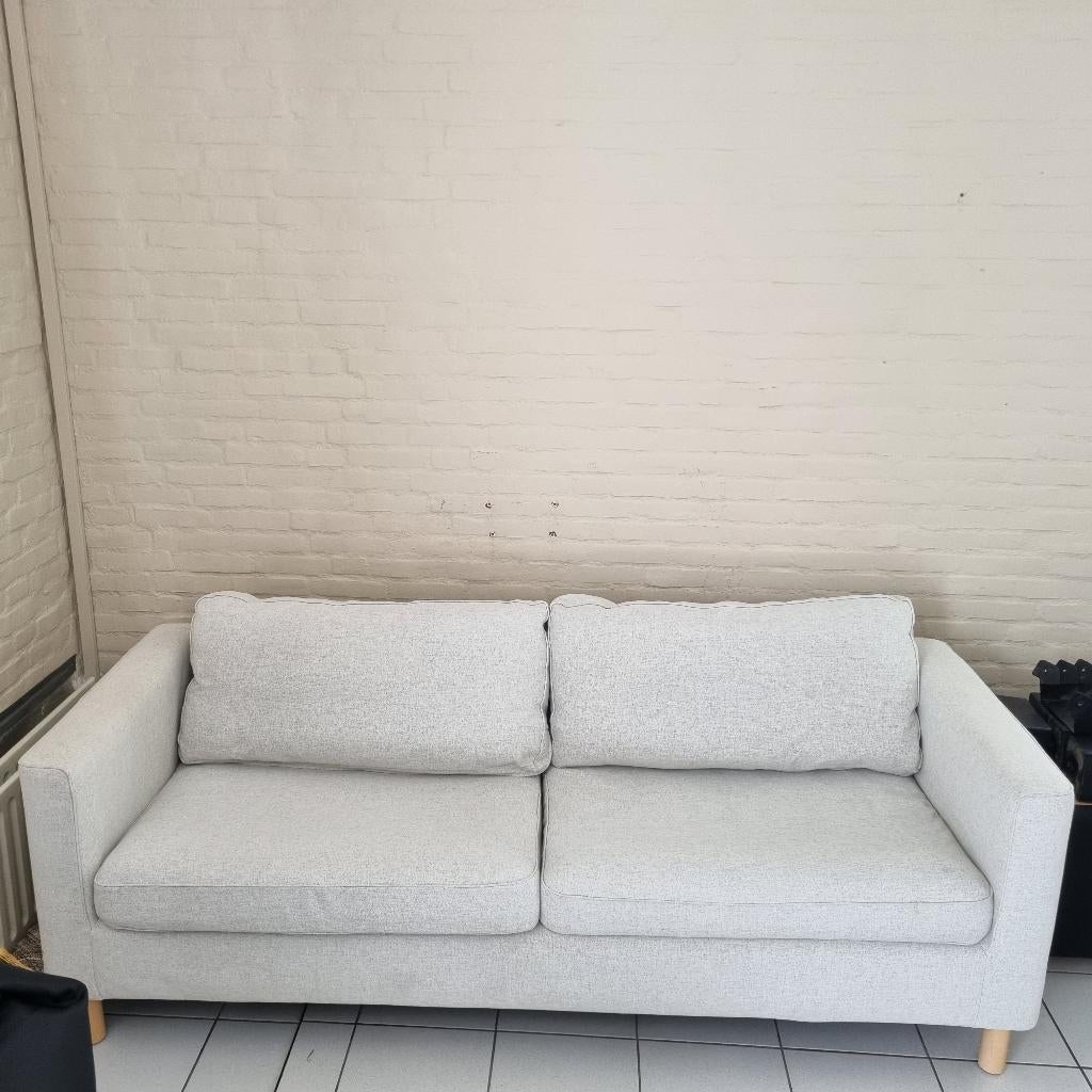 Parup bankstel Ikea 2,5 /3pers, Ophalen, Tweepersoons, Zo goed als nieuw, Rechte bank