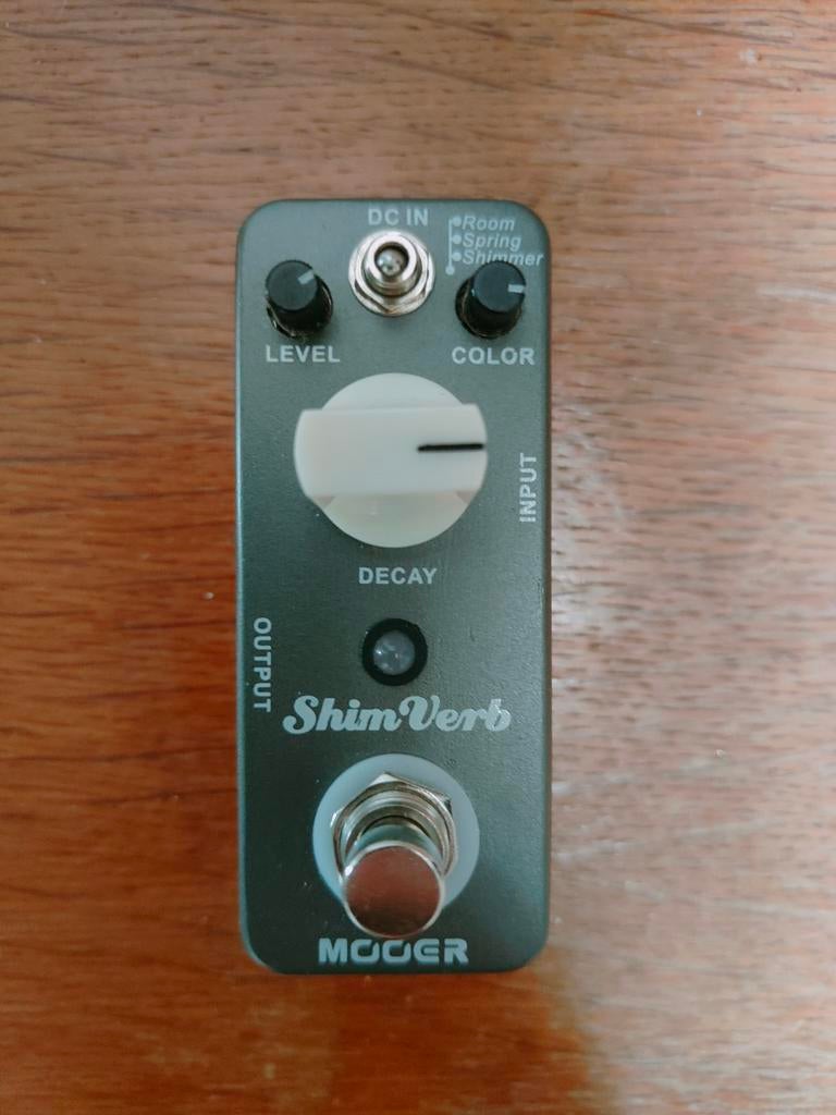 Mooer Woodverb, akoestisch reverb pedaal