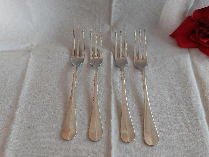 Christofle model Baguette | verzilverde bestekdelen, Antiek en Kunst, Antiek | Bestek, Verzenden