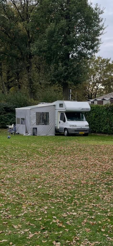 Hymer Camper - Klaar voor Avontuur!, Caravans en Kamperen, Campers, Standaard zit, Ringverwarming, Fiat, 6 tot 7 meter