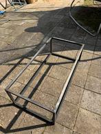 Rvs Ijzeren frame. Voor salon tafel, Huis en Inrichting, Ophalen of Verzenden, Gebruikt, Rechthoekig, 50 tot 100 cm