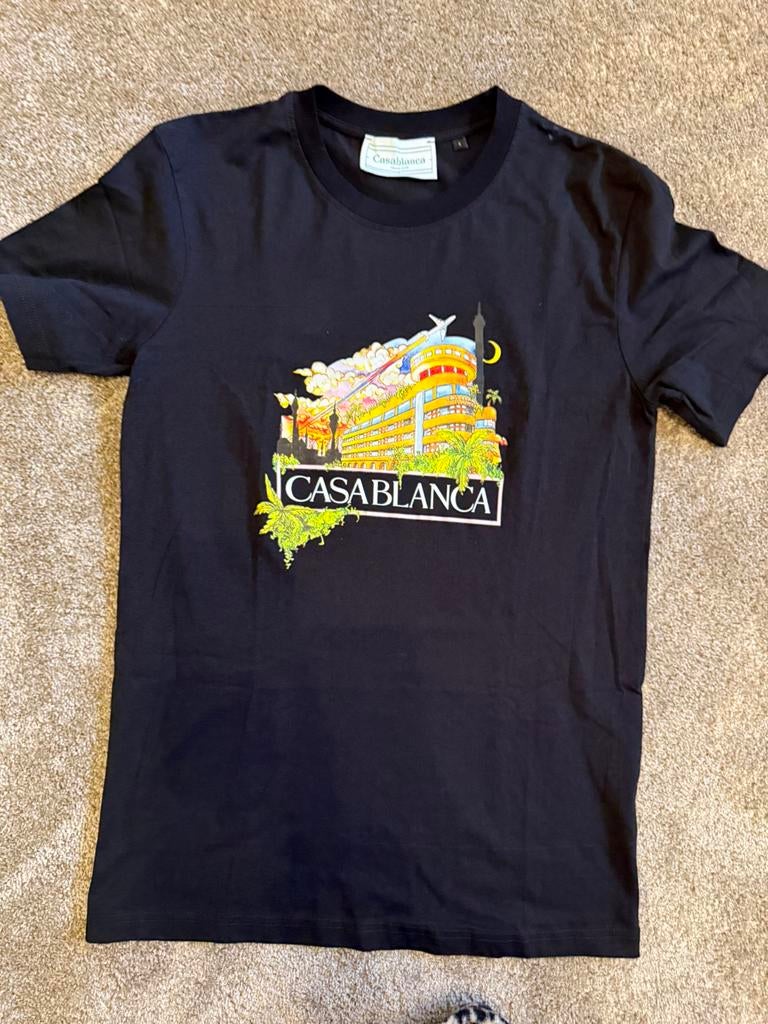 Casablanca shirt, Kleding | Heren, T-shirts, Ophalen of Verzenden, Nieuw, Maat 52/54 (L), Zwart