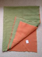 Vintage wollen deken, Ophalen of Verzenden, Gebruikt, Tweepersoons, Deken of Dekbed