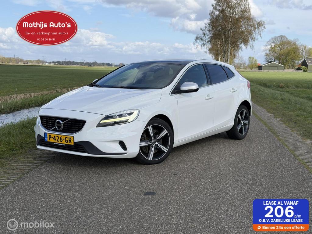 Volvo V40 2.0 D2 R-Design Pano! Automaat!, Auto's, Volvo, Euro 6, 4 cilinders, Bedrijf, Diesel