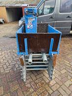 Geda 250 comfort ladderlift 13 mtr met knik en varioplatform, Ophalen, ., Zo goed als nieuw, Bouwlift