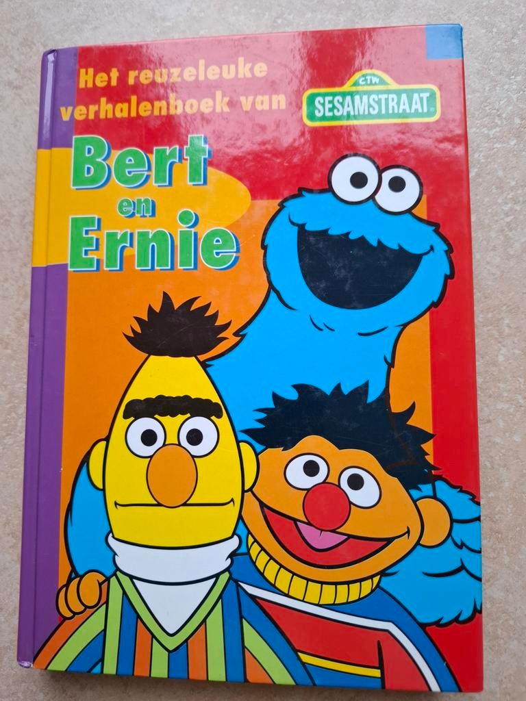 Het reuzeleuke verhalenboek van Bert en Ernie, Gelezen, Fictie algemeen, Jongen of Meisje, Ophalen of Verzenden