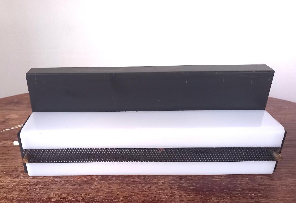 Vintage wand/plank lampje Niek Hiemstra Evolux Gispen, Ophalen of Verzenden, Gebruikt, Mid Century