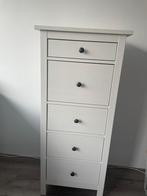Hemnes ladekast wit, 5 laden of meer, Ophalen of Verzenden, Zo goed als nieuw, Minder dan 100 cm