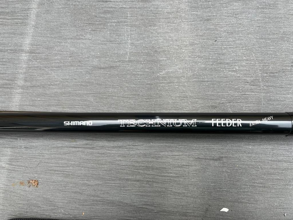 Shimano Technium Feeder Extra Heavy 3.9 M, Ophalen of Verzenden, Zo goed als nieuw, Werphengel
