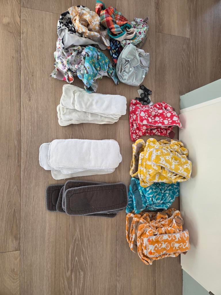 Newborn wasbare luiers set - Bamboozle, Ophalen of Verzenden, Gebruikt