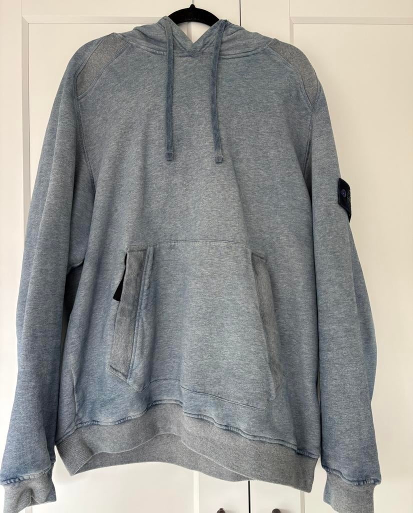 Stone Island hoodie (XXL), Ophalen of Verzenden, Zo goed als nieuw, Overige maten, Blauw