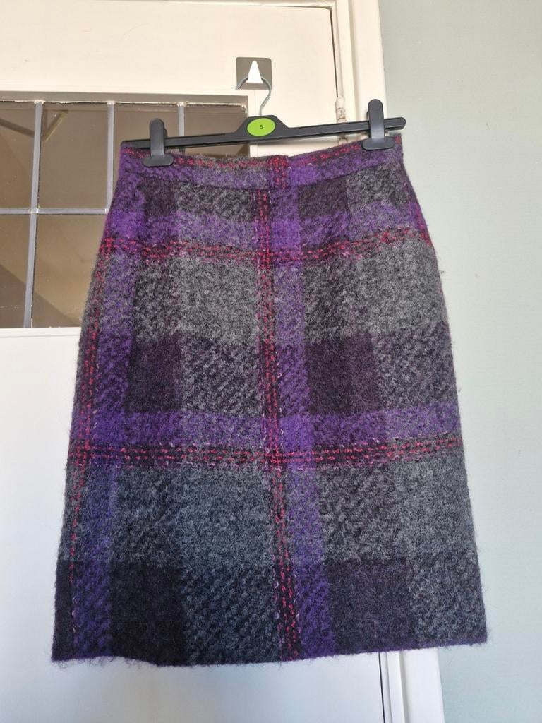 Stroke Wollen rok gevoerd in prima staat maat 36, Ophalen of Verzenden, Zo goed als nieuw, Knielengte, Maat 36 (S)