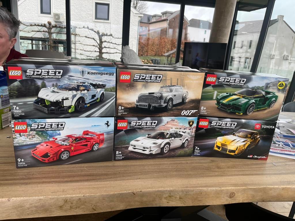 6 x speedchampions nieuw in doos, Kinderen en Baby's, Speelgoed | Duplo en Lego, Ophalen of Verzenden, Nieuw
