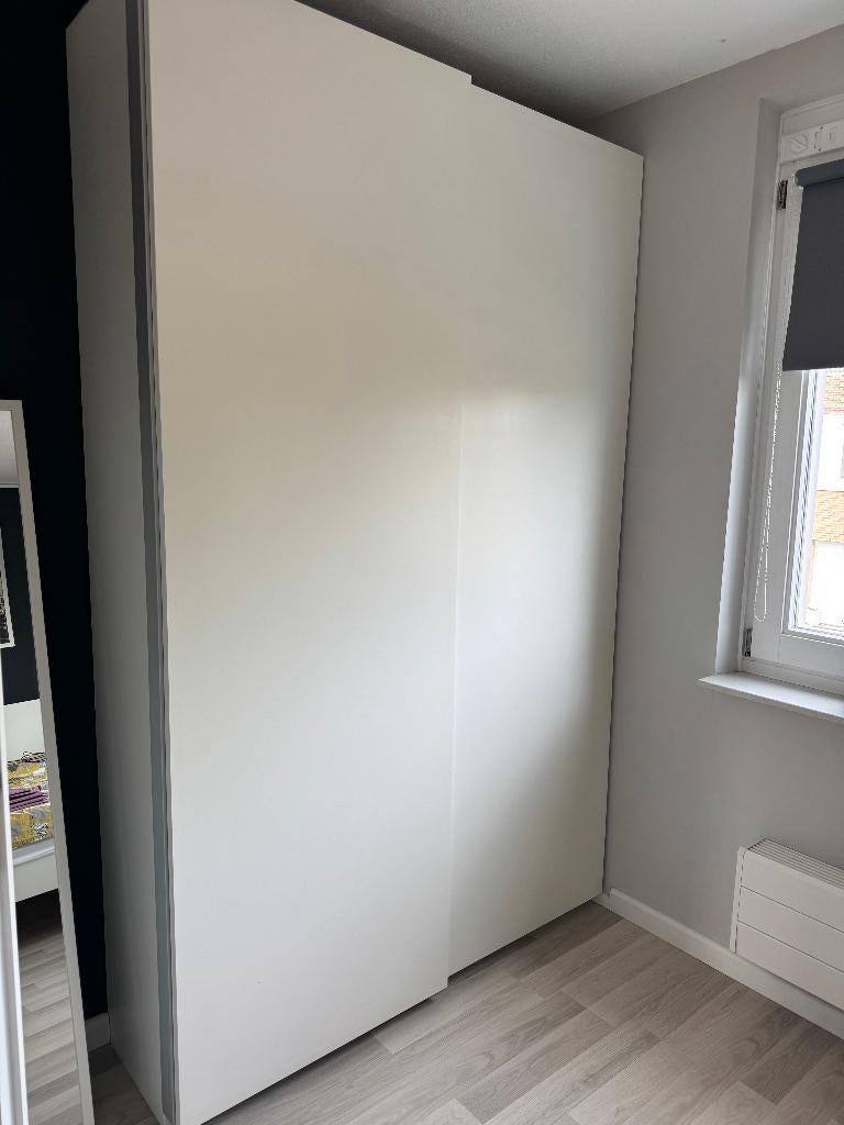 IKEA PAX Kledingkast met schuifdeuren, Ophalen, Gebruikt, 200 cm of meer, Overige houtsoorten