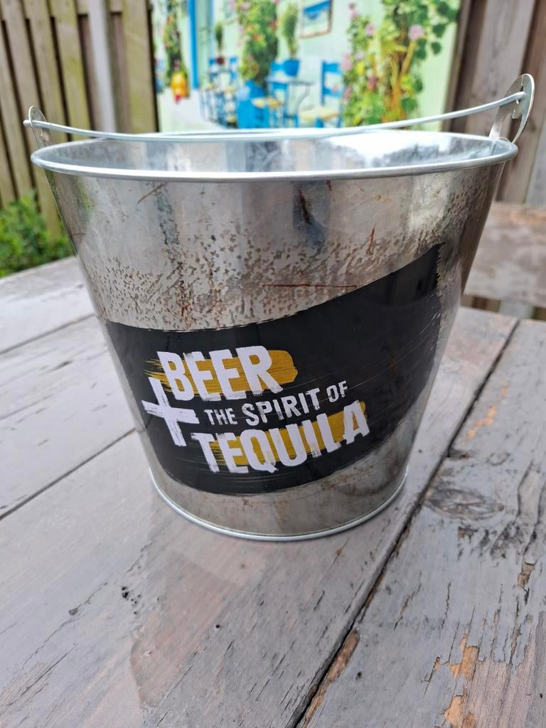 Beer tequila IJsemmer / Bierkoeler – bier emmer, Verzamelen, Ophalen, Nieuw, Glas of Glazen, Overige merken