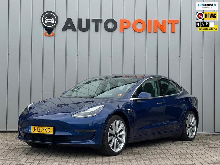 Tesla Model 3 Long Range AWD 75 kWh|DUALMOTOR|CAMERA|AUTOPIL, Auto's, Tesla, Bedrijf, Te koop, Model 3, 4x4, ABS, Airbags, Airconditioning