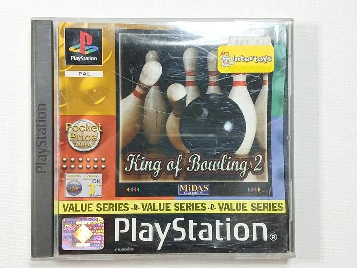 King of Bowling 2 - PlayStation - PAL - Compleet, Spelcomputers en Games, Games | Sony PlayStation 1, Zo goed als nieuw, Avontuur en Actie