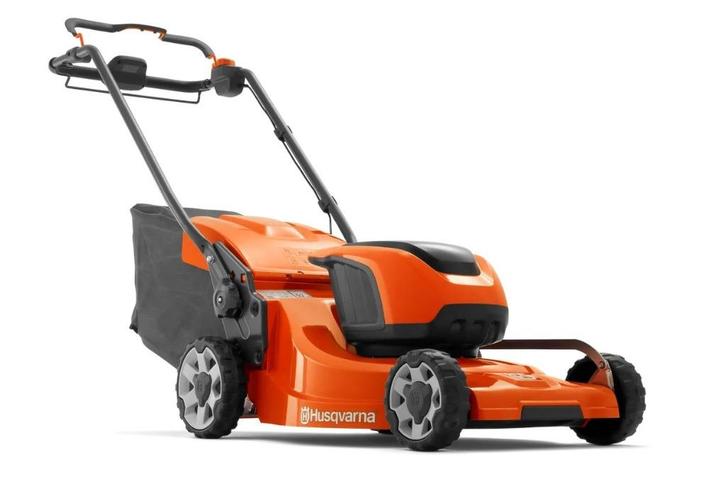 Husqvarna LC 347iVX, Tuin en Terras, Grasmaaiers, Nieuw, Accu-grasmaaier, 40 t/m 49 cm, Cirkelmaaier, Elektrische starter, Opvangbak