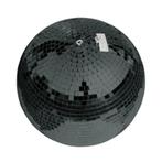 EUROLITE Mirror Ball 50cm black Spiegelbol zwart, Muziek en Instrumenten, Licht en Laser, ., Discobol, Nieuw, Ophalen of Verzenden