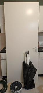 MDF Binnendeur met Aluminium Kozijnen, Ophalen, Gebruikt, 80 tot 100 cm, 215 cm of meer