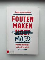 Fouten maken moed van Remko van der Drift, Ophalen of Verzenden, Gelezen